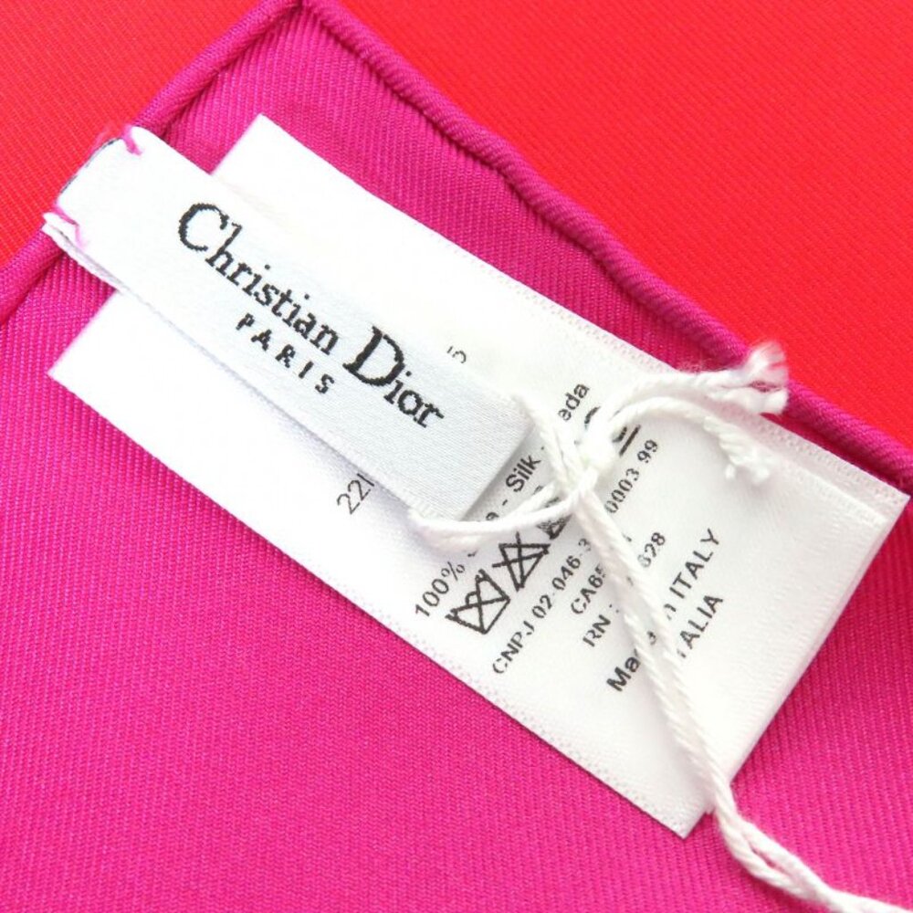 Christian Dior 22 SS 22 Flp070 I615 D-flower Pop 100% Silk Floral - Picture 4 of 7